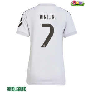 Real Madrid Vinicius Junior #7 Hemmatröja Kvinnor 2025-26 Kortärmad